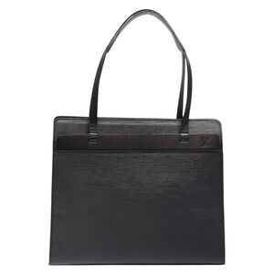 Louis Vuitton Croisette Black Leather Tote Bag (Pre-Owned)
